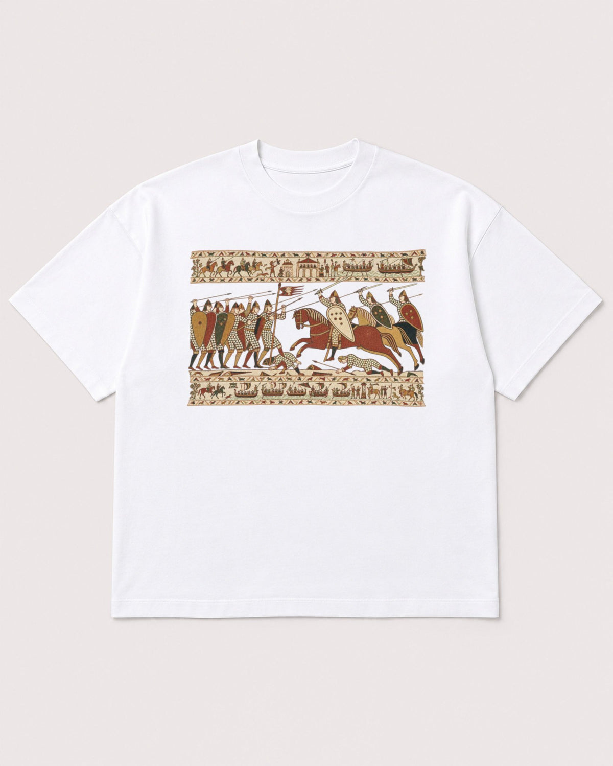 Mockup Boxy Heavyweight Tee White product
