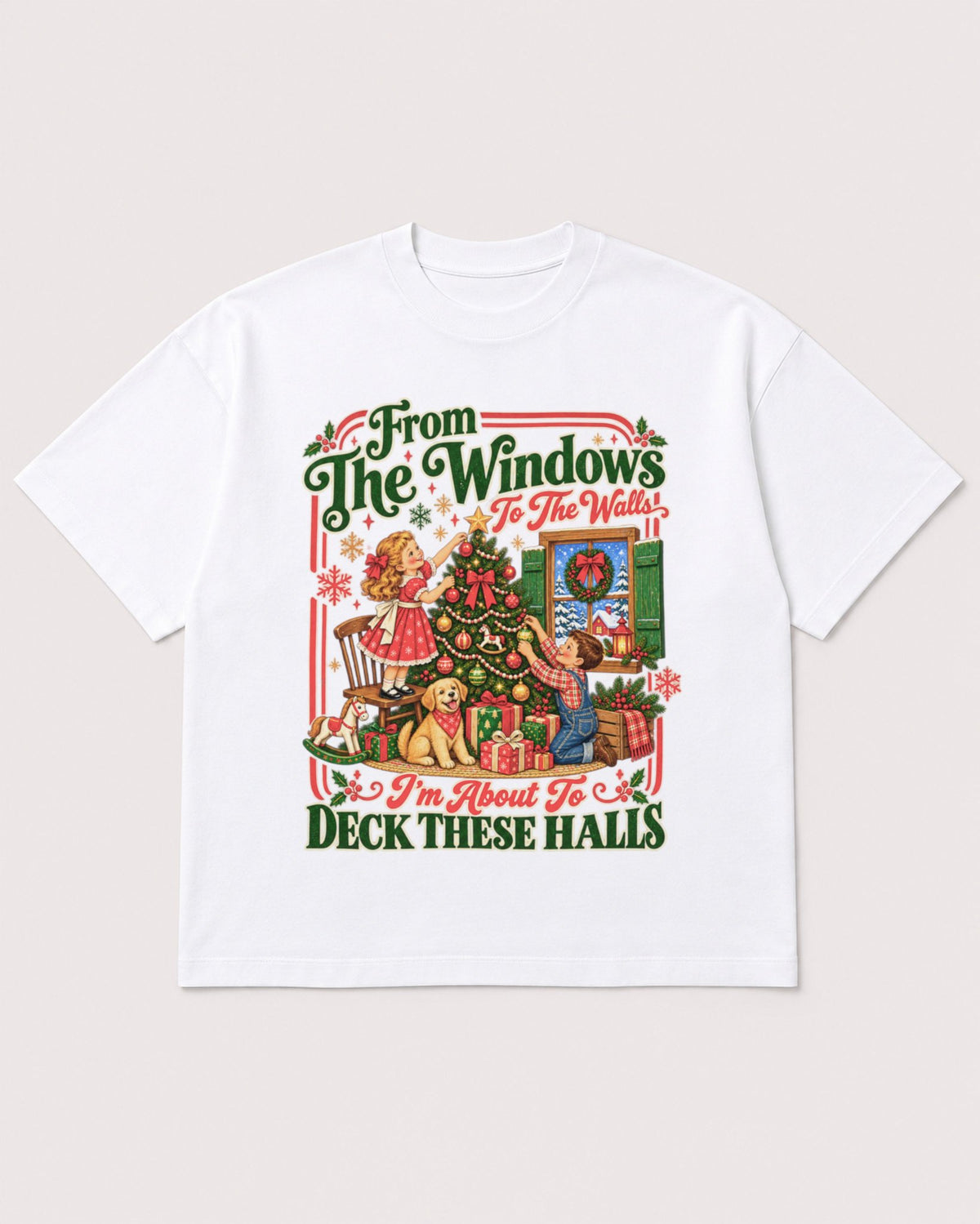 Mockup Boxy Heavyweight Tee White product