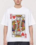 Mockup Boxy Heavyweight Tee White male close-up 01