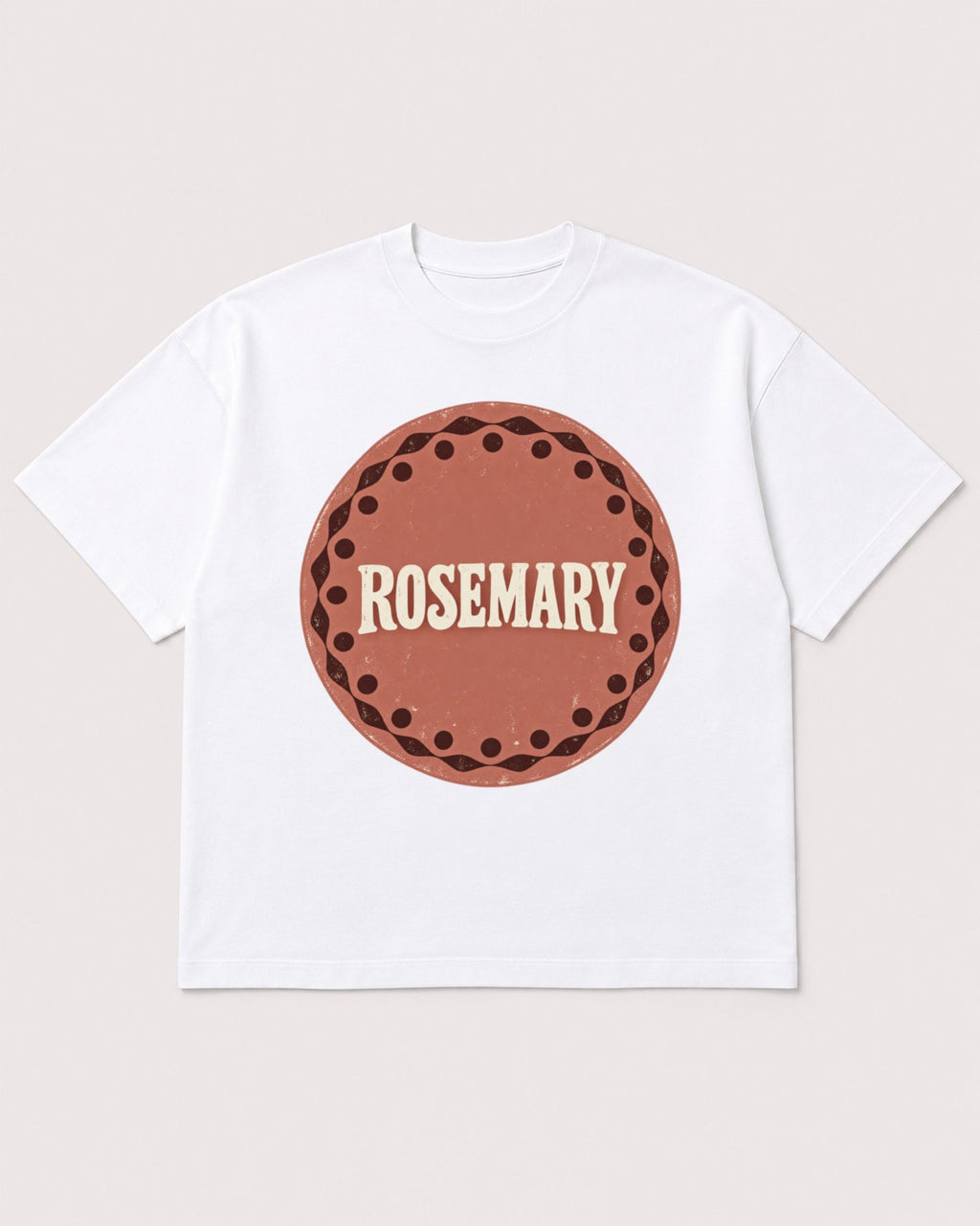 Mockup Boxy Heavyweight Tee White product