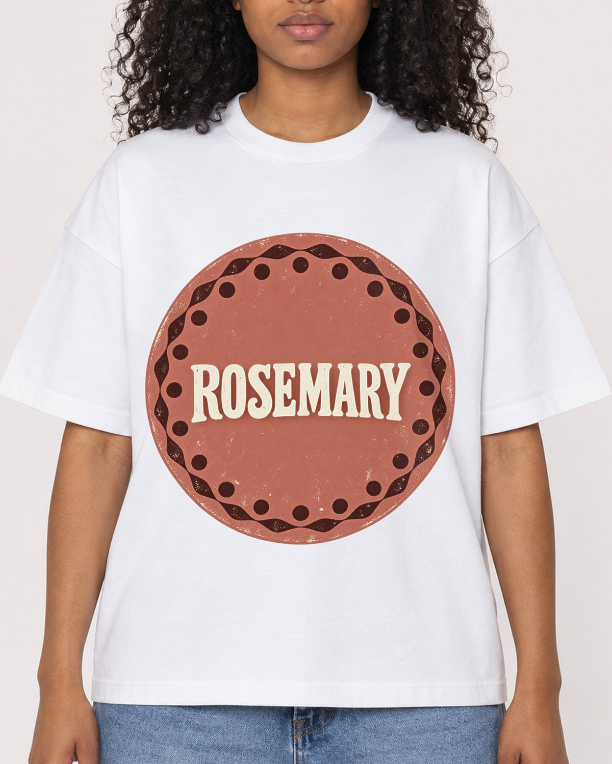 Mockup Boxy Heavyweight Tee White female close-up 05