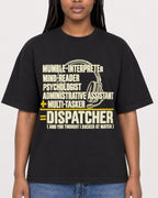 Mockup Boxy Heavyweight Tee Black female close-up 04