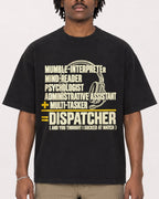 Mockup Boxy Heavyweight Tee Black male close-up 04