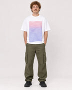 Mockup Boxy Heavyweight Tee White male full-body 09