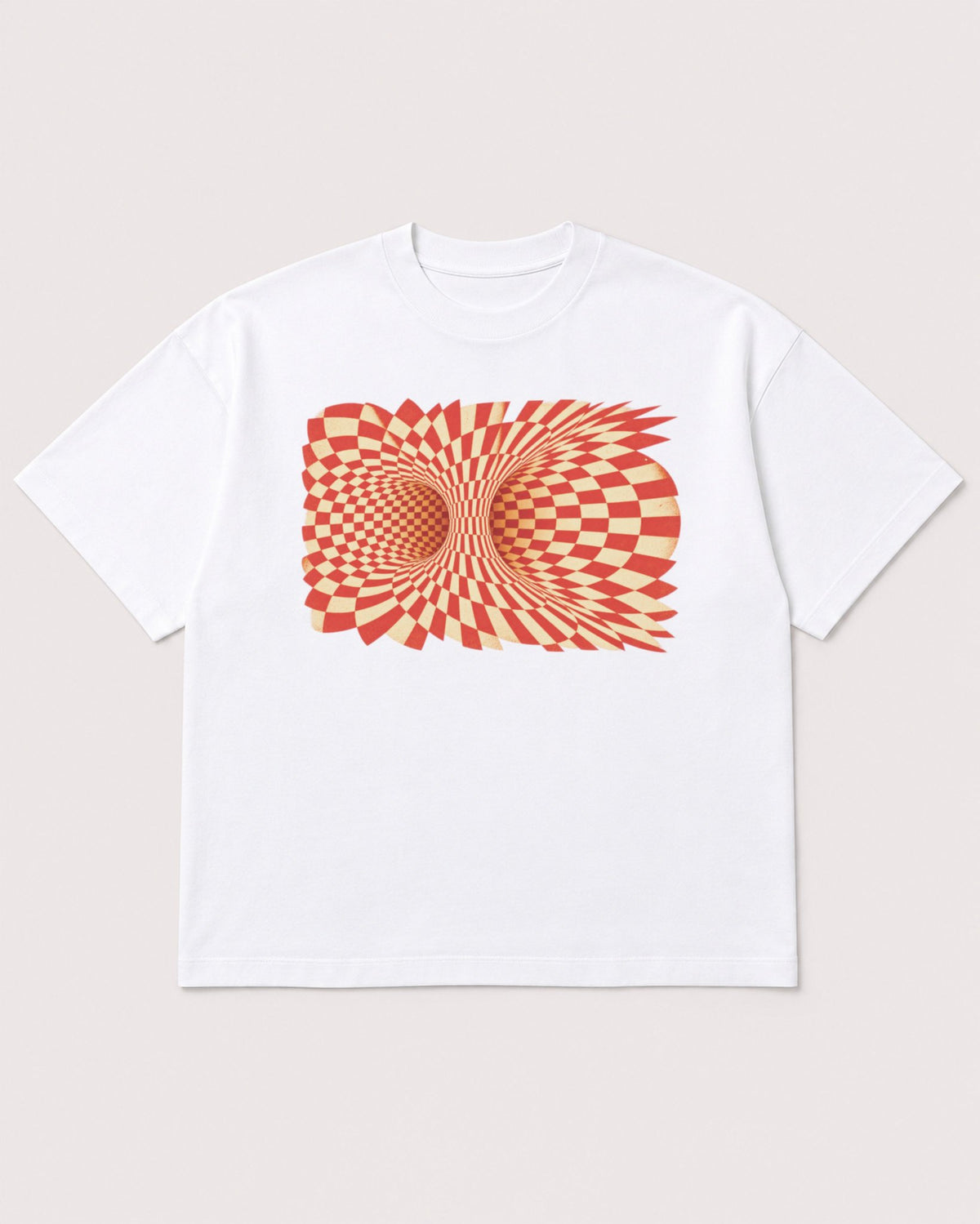 Mockup Boxy Heavyweight Tee White product
