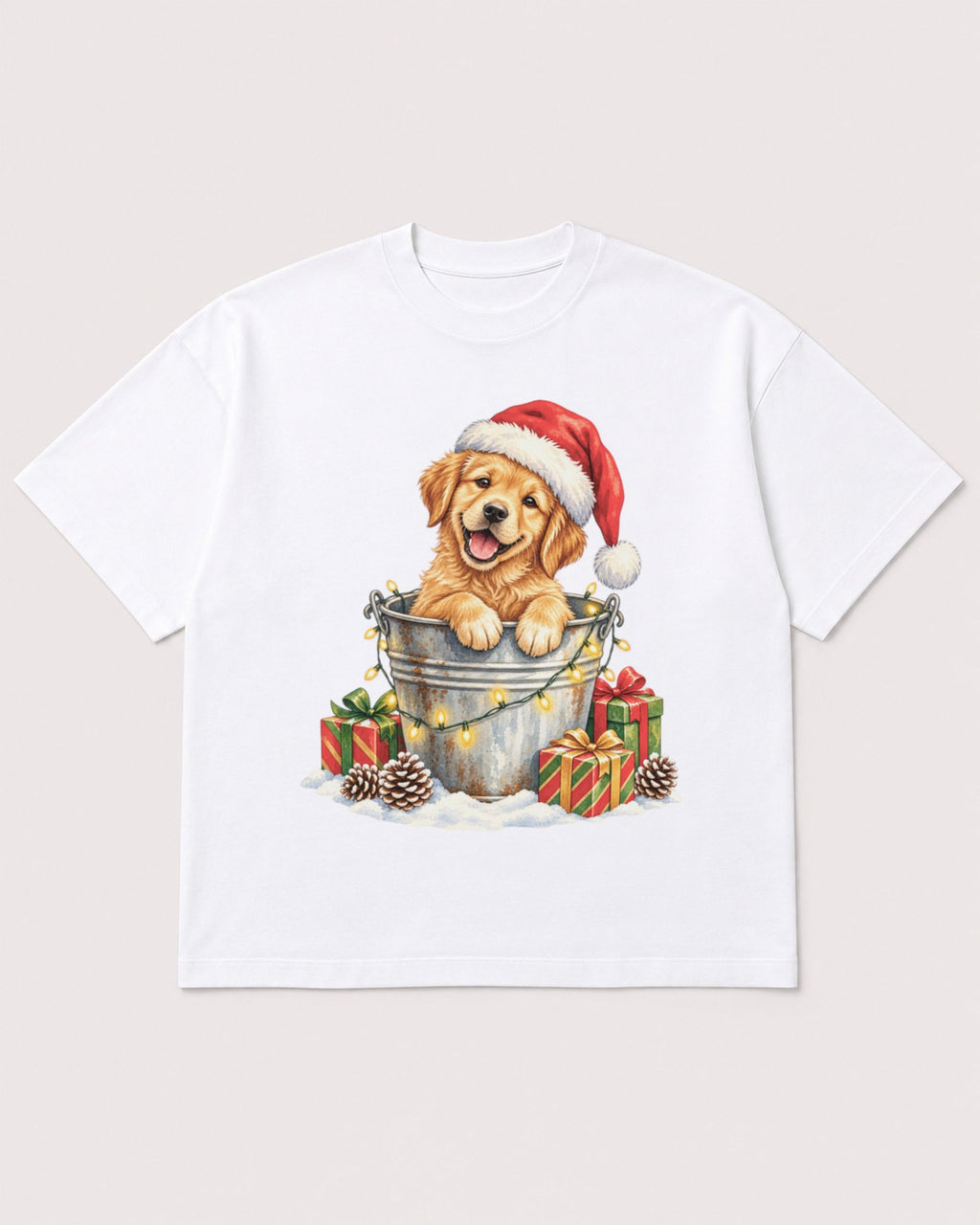 Mockup Boxy Heavyweight Tee White product