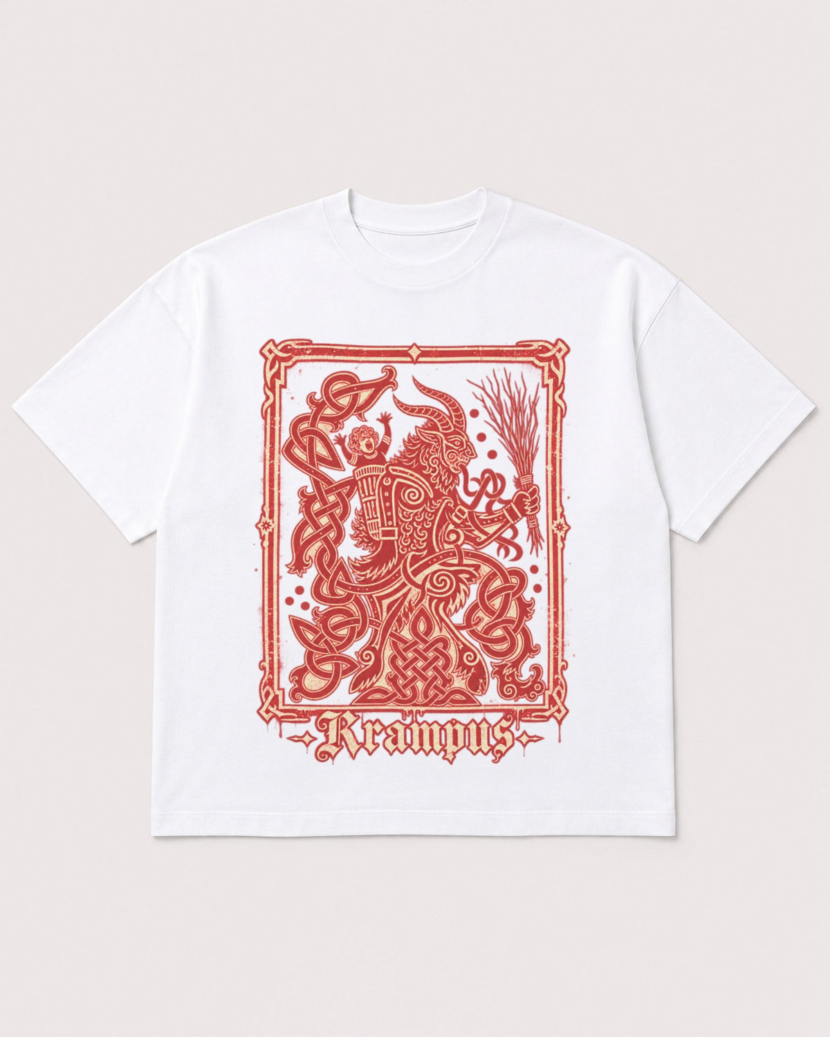 Mockup Boxy Heavyweight Tee White product