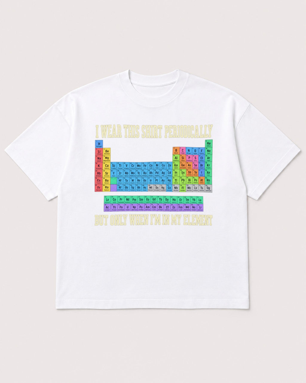 Mockup Boxy Heavyweight Tee White product