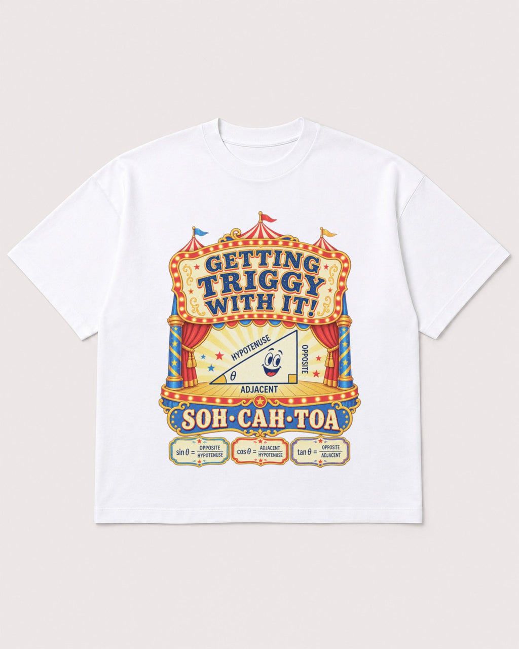 Mockup Boxy Heavyweight Tee White product