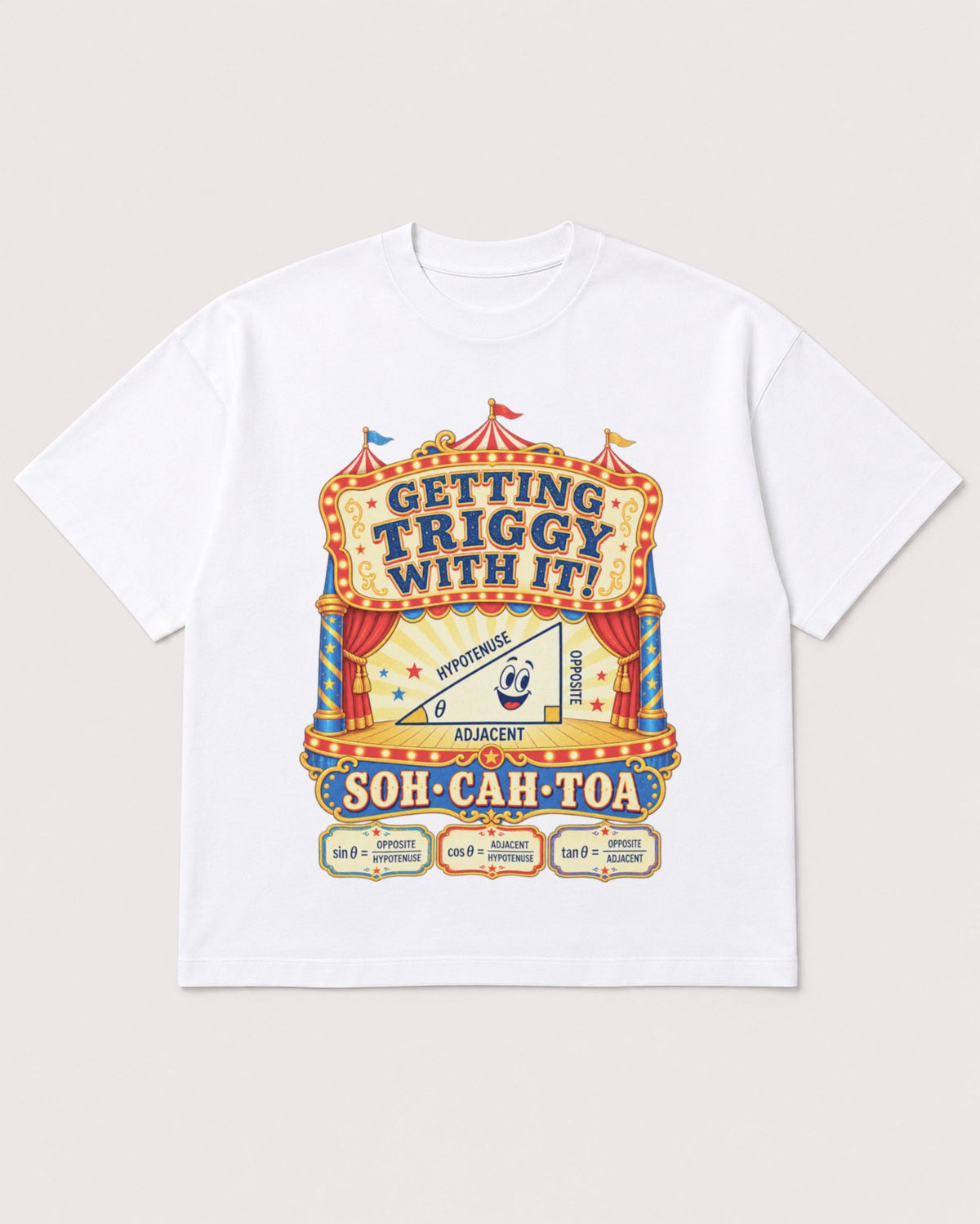 Mockup Boxy Heavyweight Tee White product