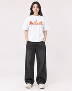 Mockup Boxy Heavyweight Tee White female full-body 03