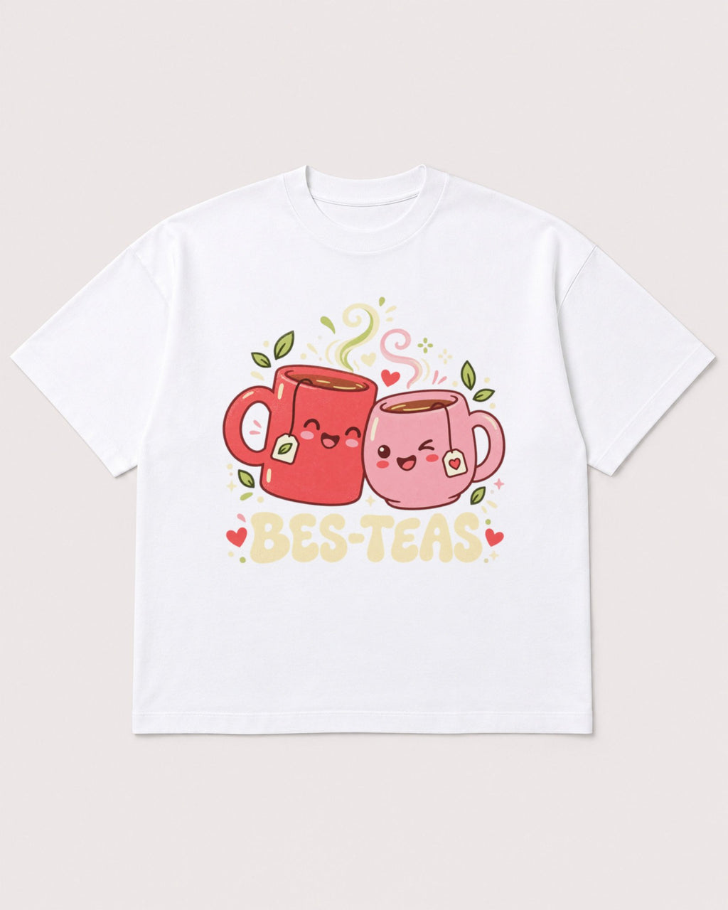 Mockup Boxy Heavyweight Tee White product