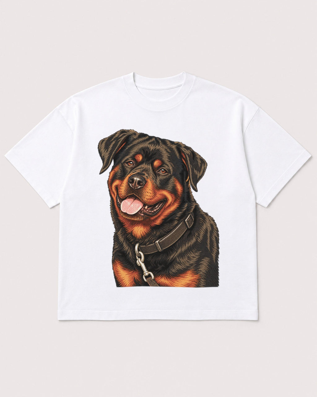 Mockup Boxy Heavyweight Tee White product