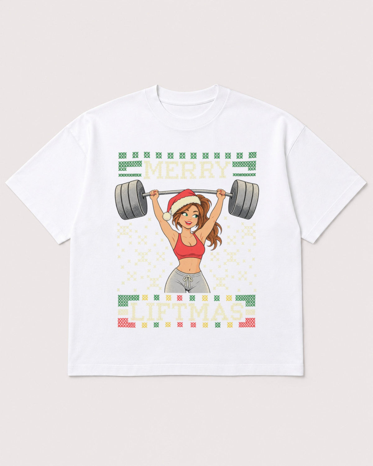 Mockup Boxy Heavyweight Tee White product