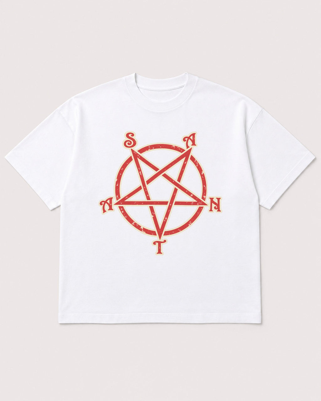 Mockup Boxy Heavyweight Tee White product