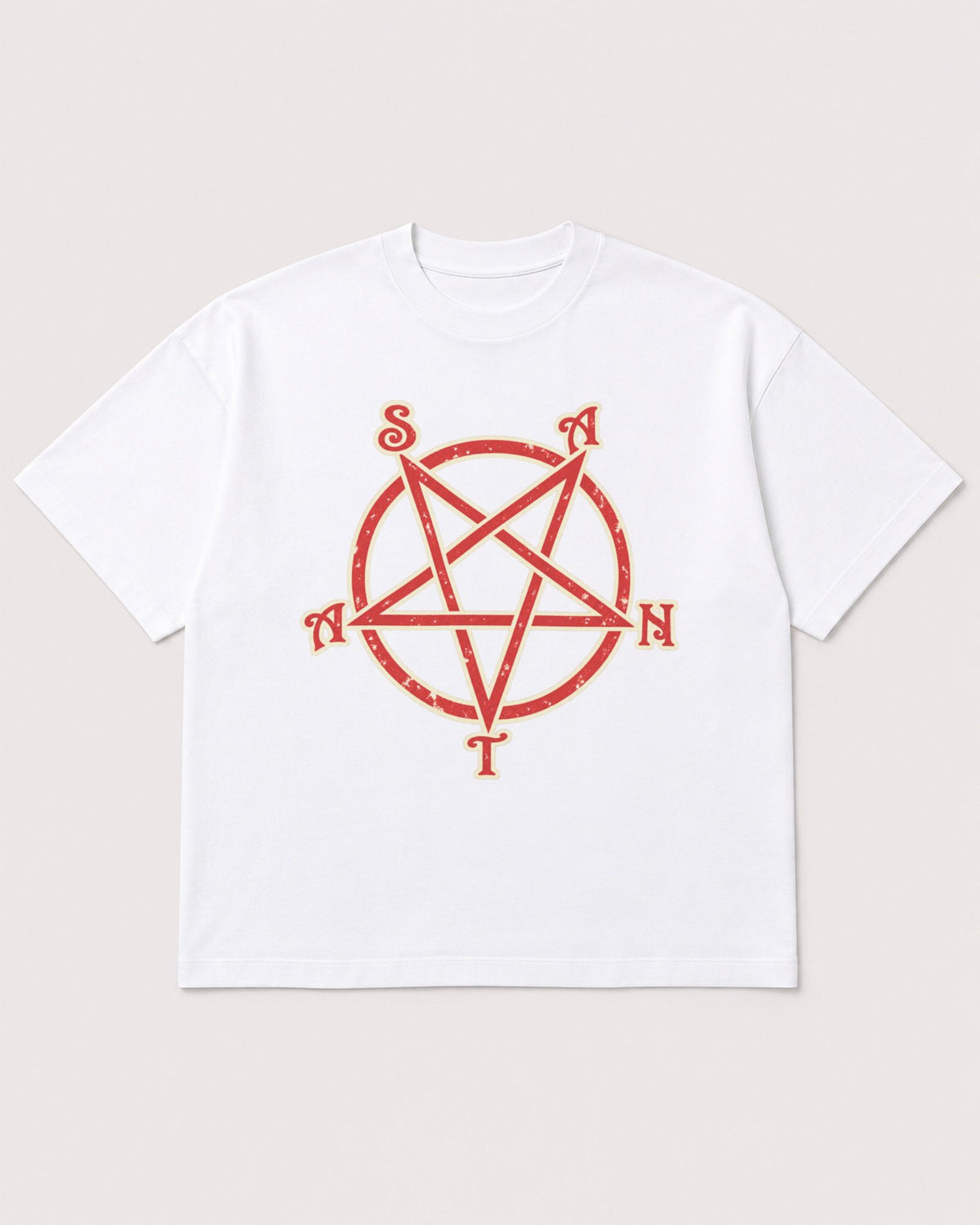 Mockup Boxy Heavyweight Tee White product