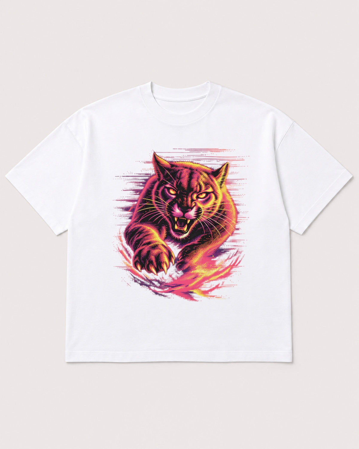 Mockup Boxy Heavyweight Tee White product