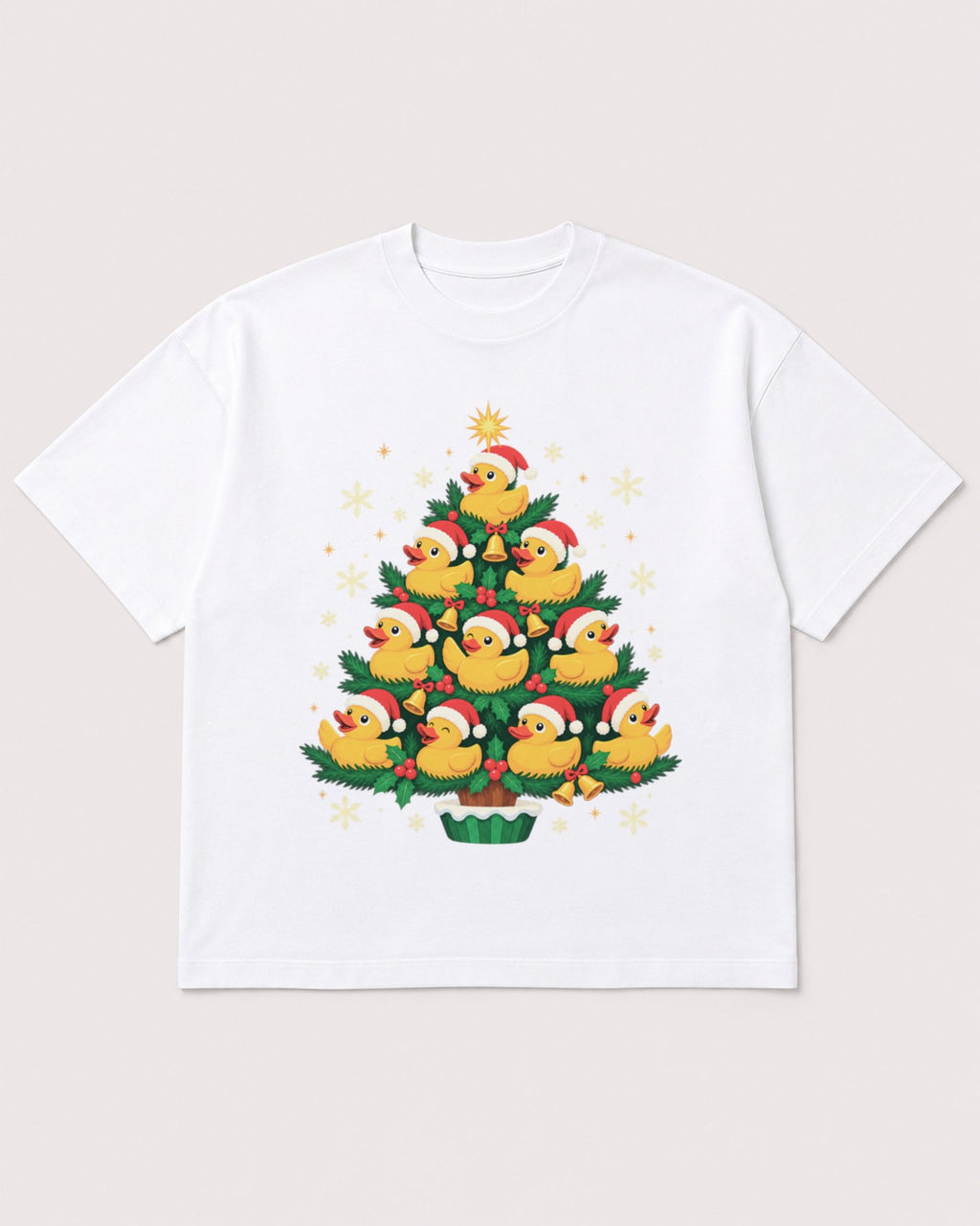 Mockup Boxy Heavyweight Tee White product