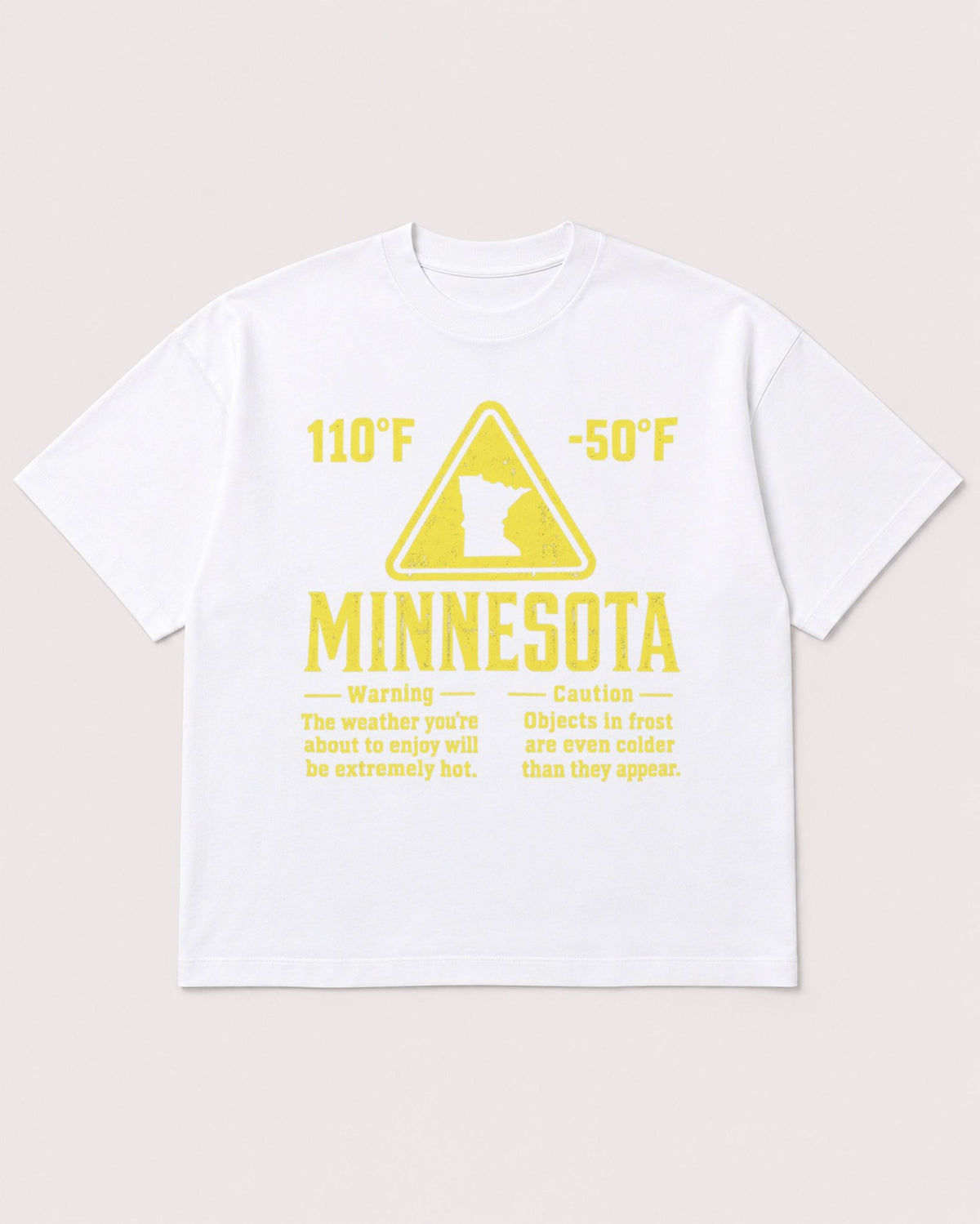 Mockup Boxy Heavyweight Tee White product