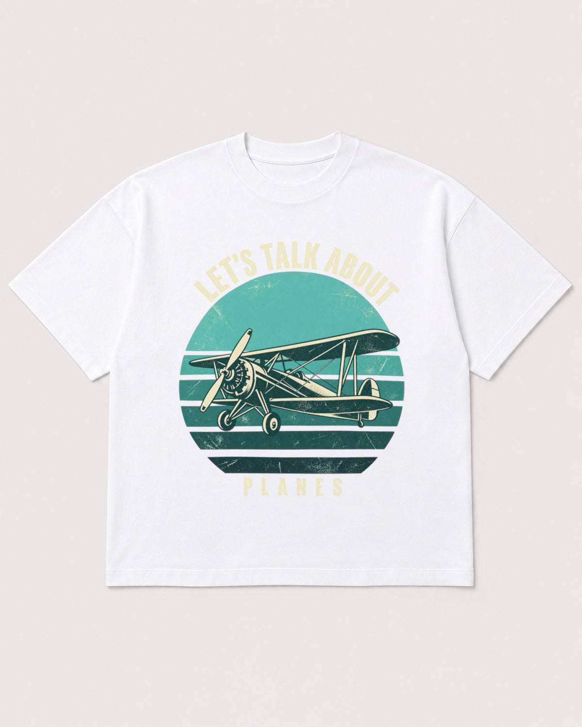 Mockup Boxy Heavyweight Tee White product