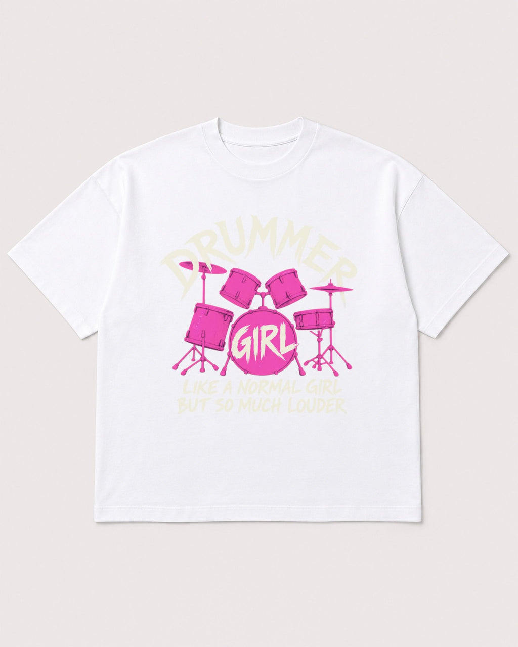 Mockup Boxy Heavyweight Tee White product