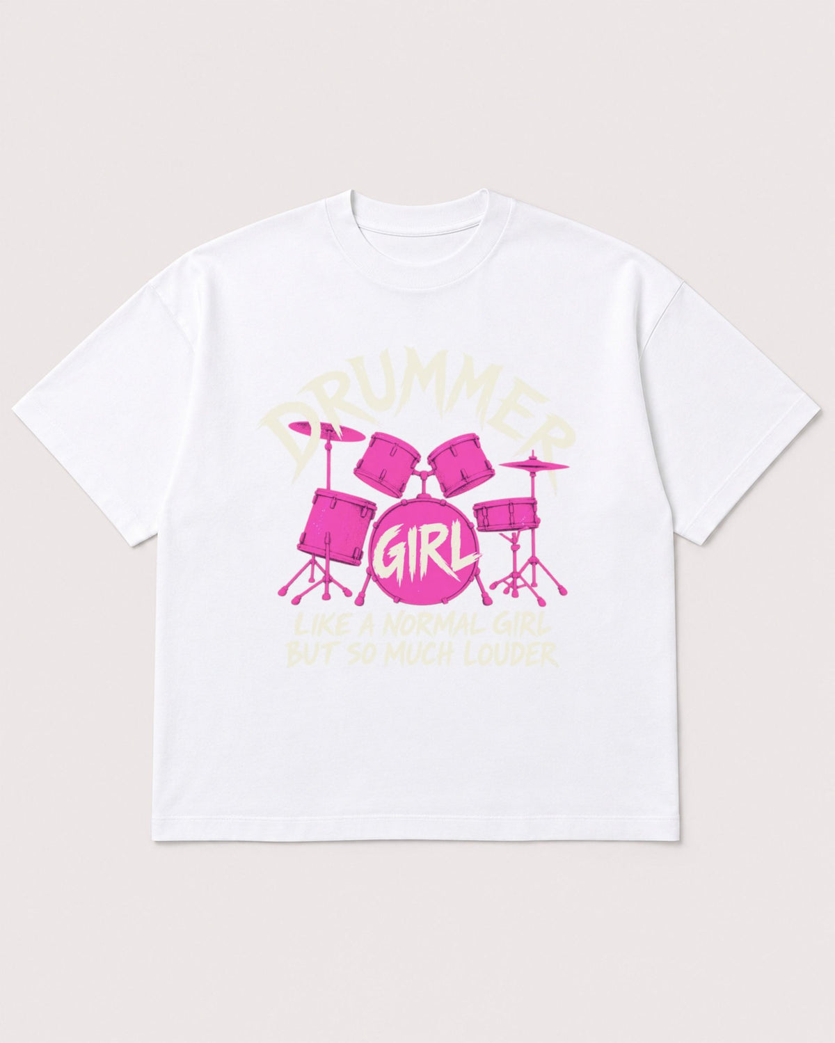 Mockup Boxy Heavyweight Tee White product