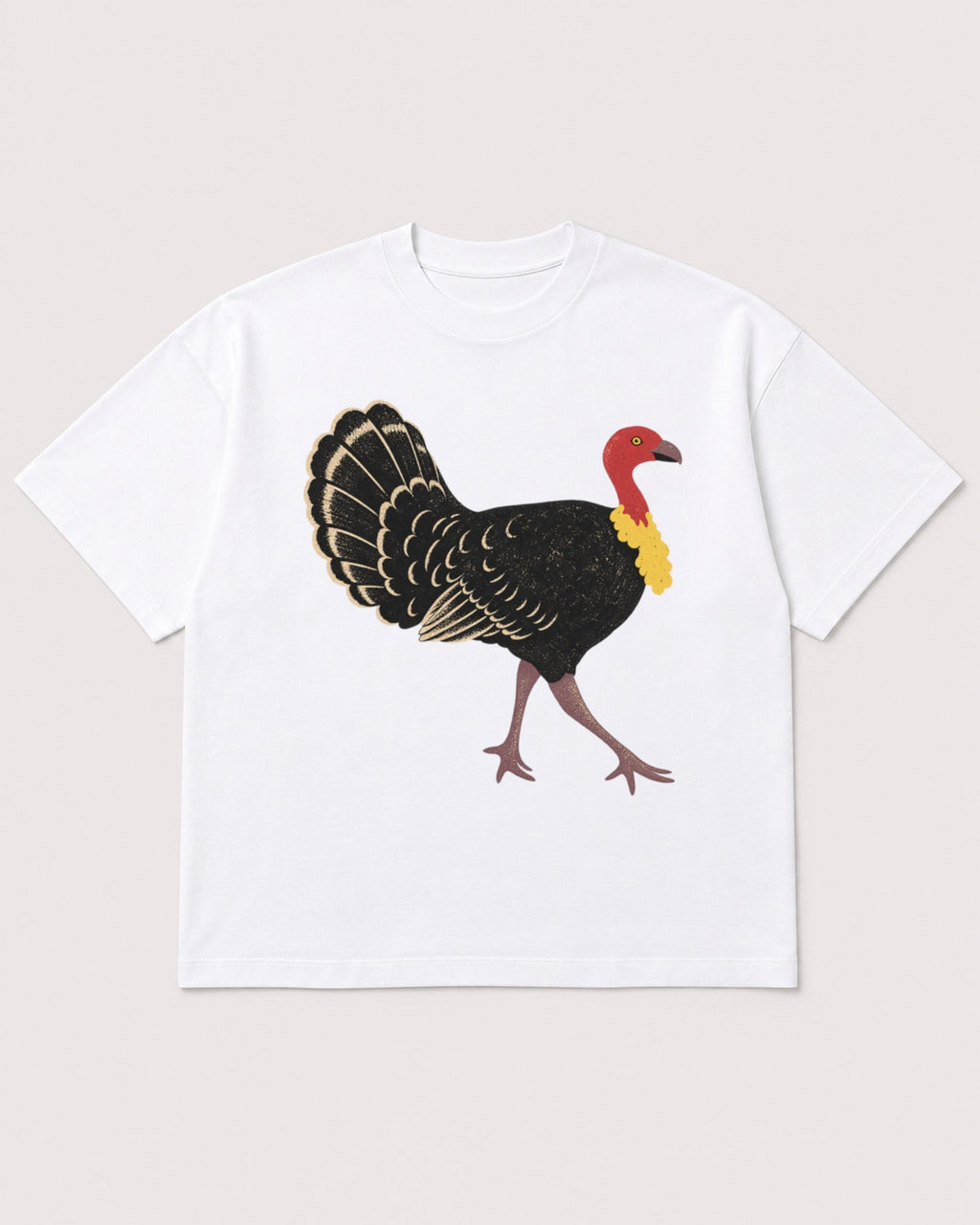 Mockup Boxy Heavyweight Tee White product