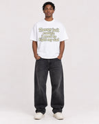 Mockup Boxy Heavyweight Tee White male full-body 05