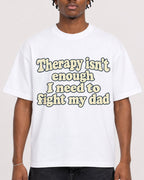 Mockup Boxy Heavyweight Tee White male close-up 05