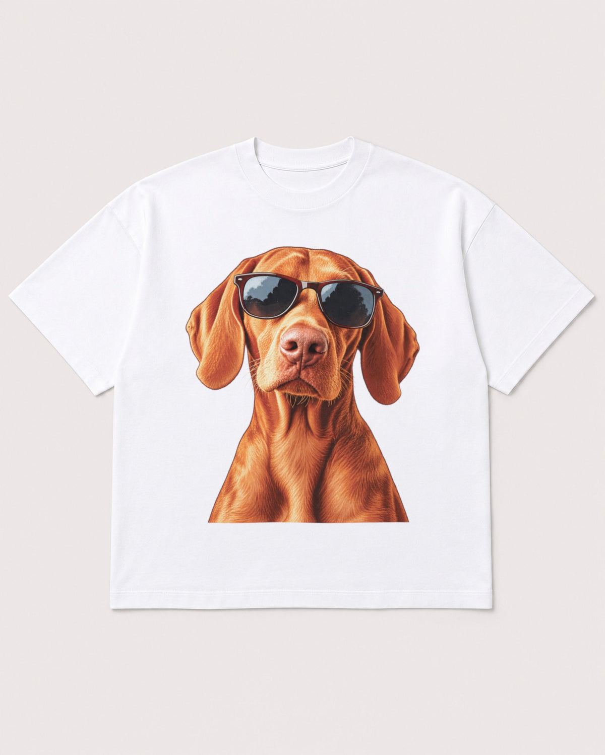 Mockup Boxy Heavyweight Tee White product