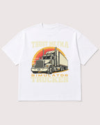 Mockup Boxy Heavyweight Tee White product
