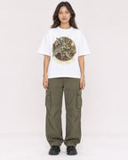 Mockup Boxy Heavyweight Tee White female full-body 02