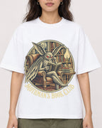 Mockup Boxy Heavyweight Tee White female close-up 02