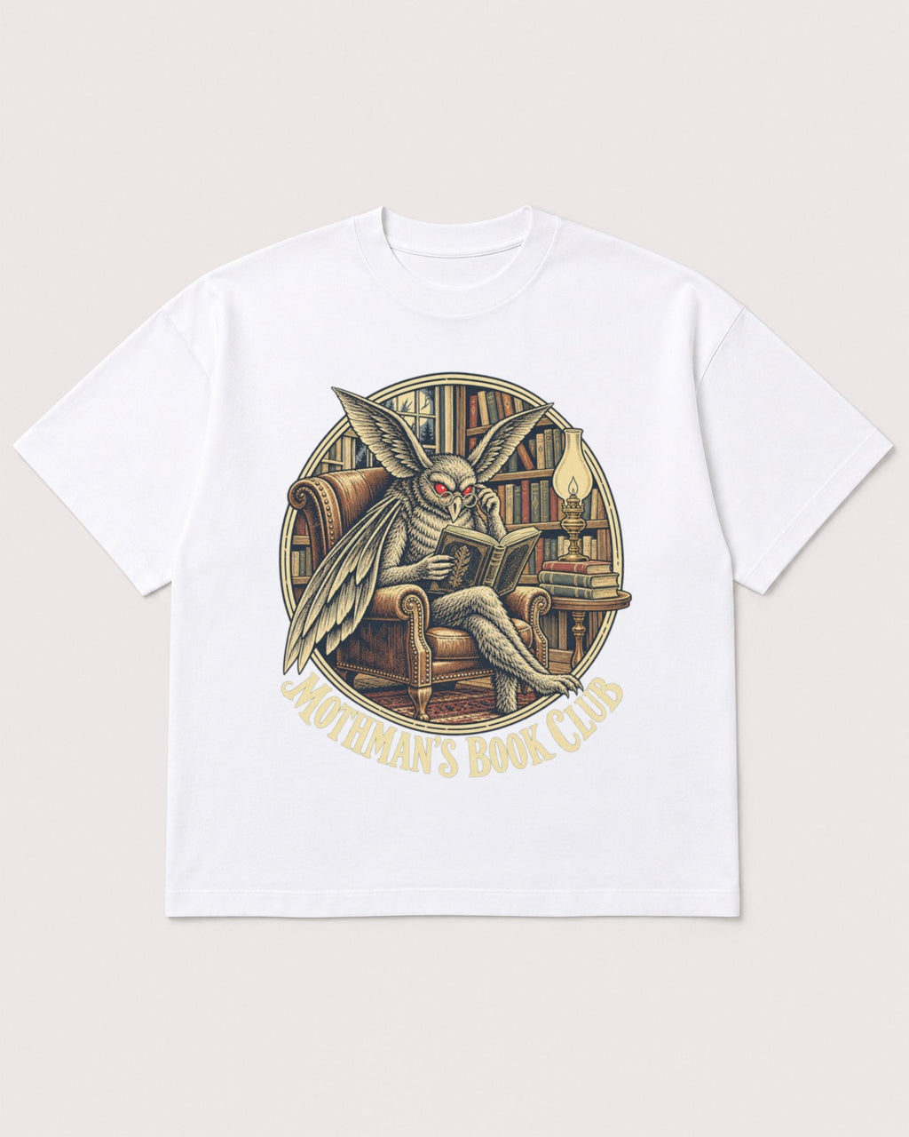 Mockup Boxy Heavyweight Tee White product