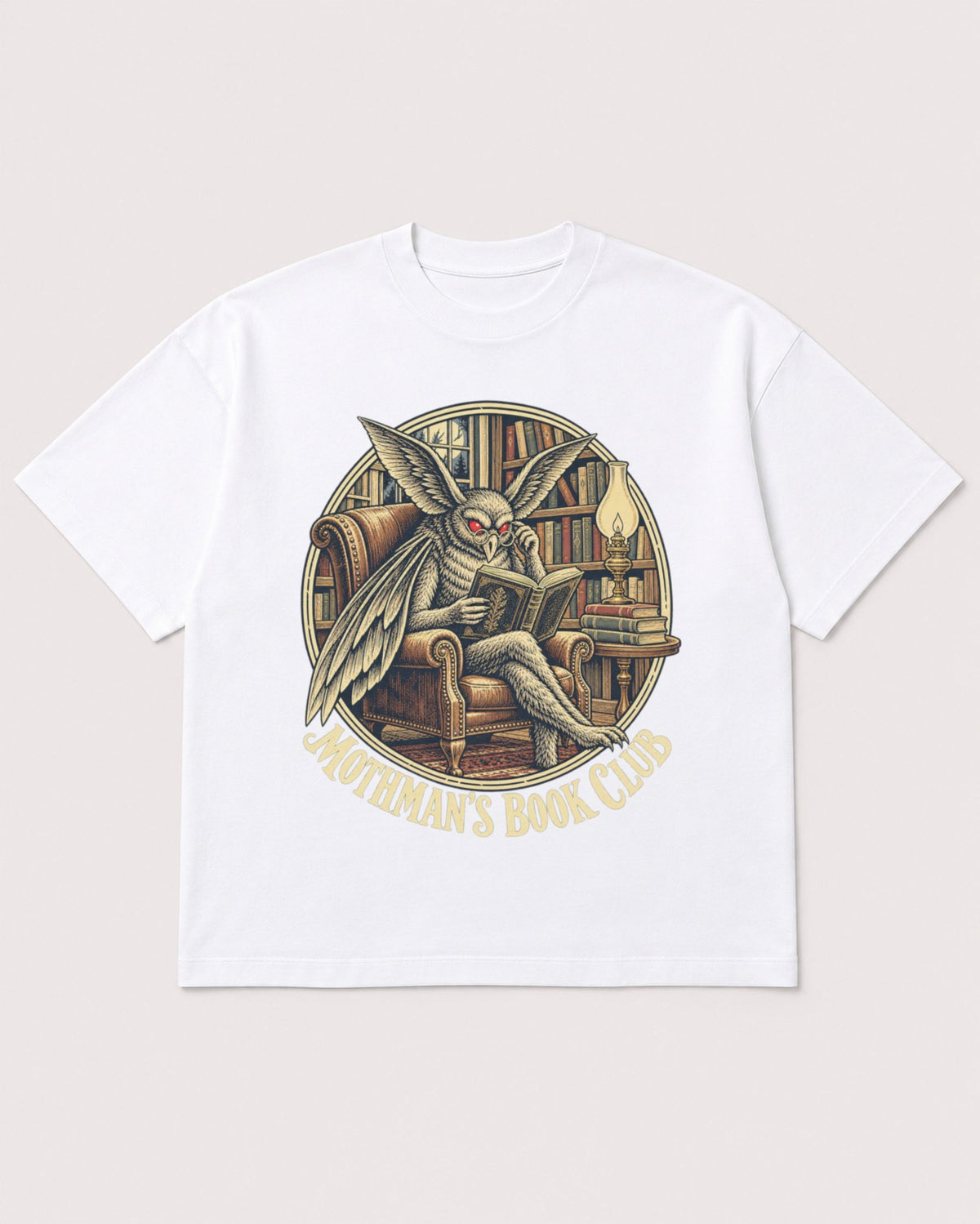 Mockup Boxy Heavyweight Tee White product