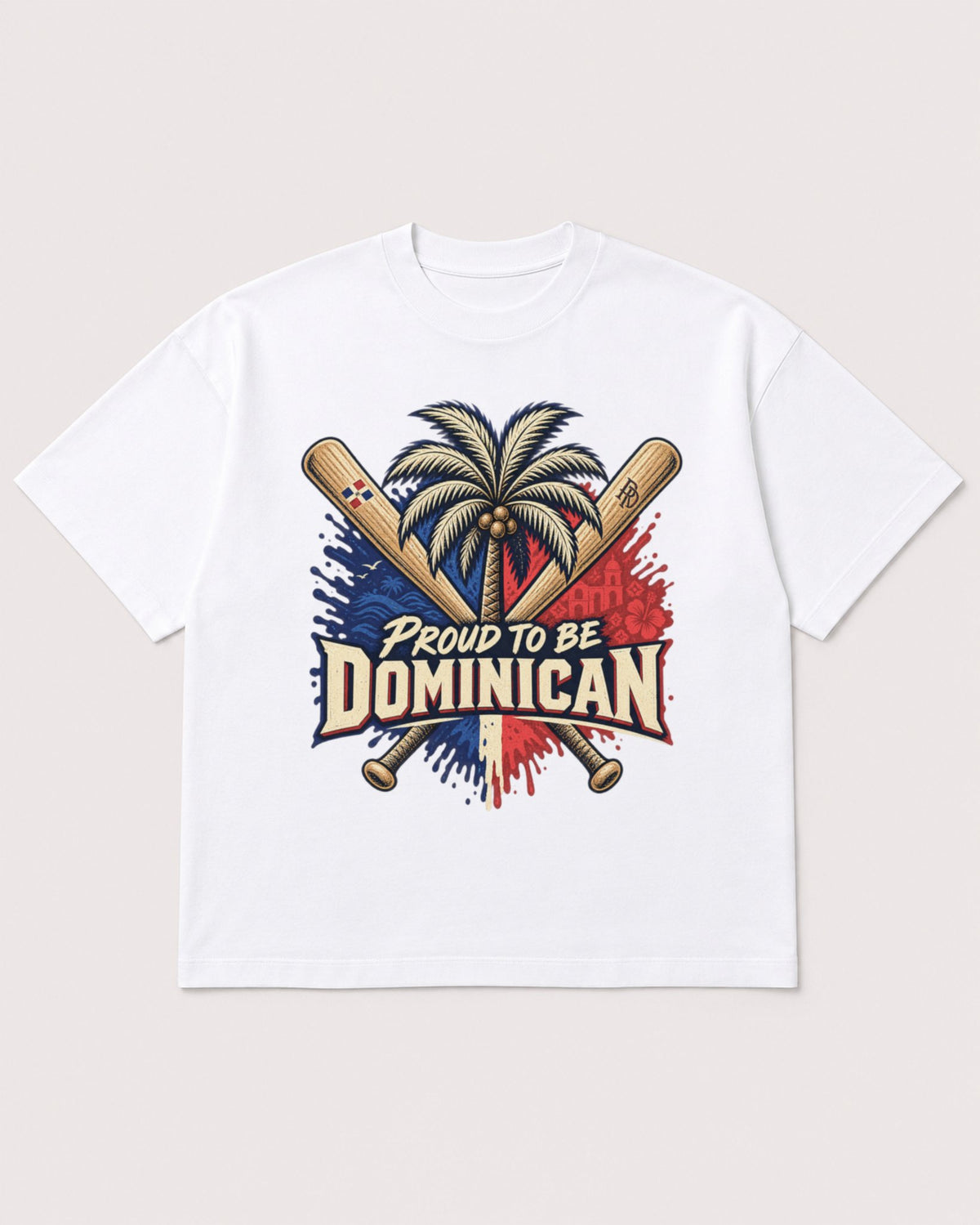 Mockup Boxy Heavyweight Tee White product