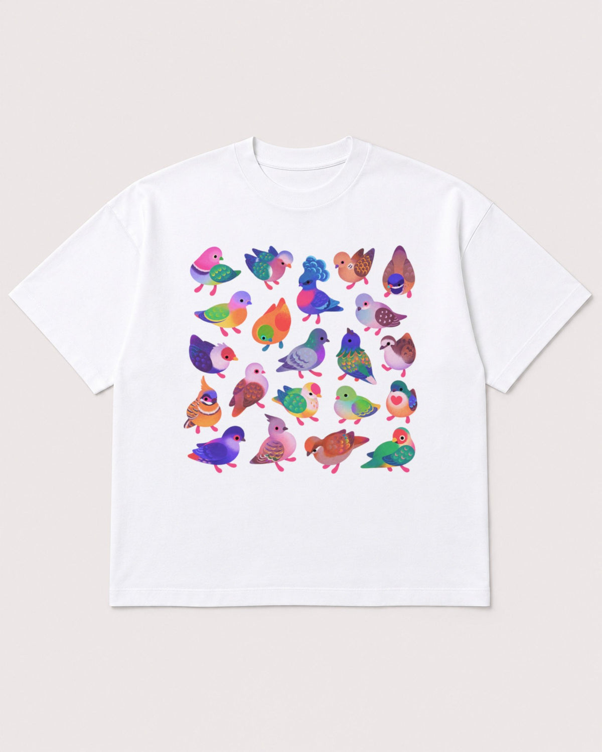 Mockup Boxy Heavyweight Tee White product