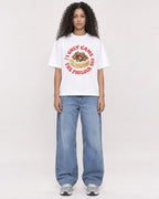 Mockup Boxy Heavyweight Tee White female full-body 10