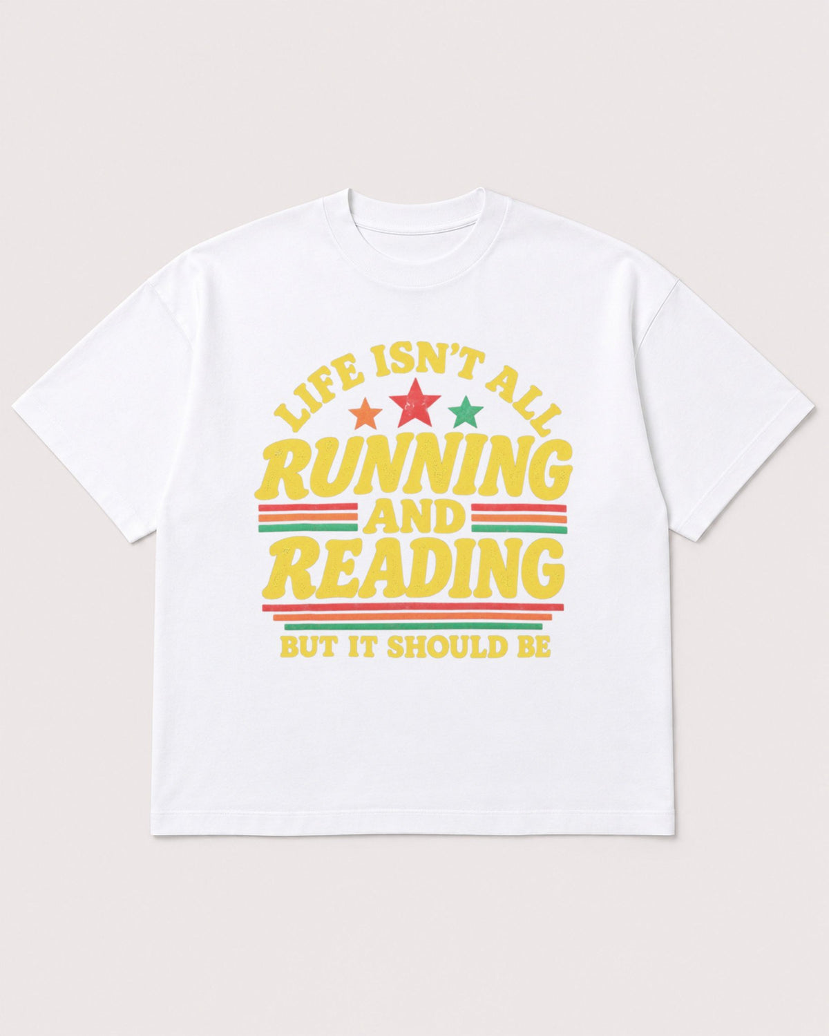 Mockup Boxy Heavyweight Tee White product