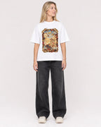 Mockup Boxy Heavyweight Tee White female full-body 08
