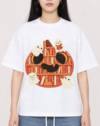 Mockup Boxy Heavyweight Tee White female close-up 01