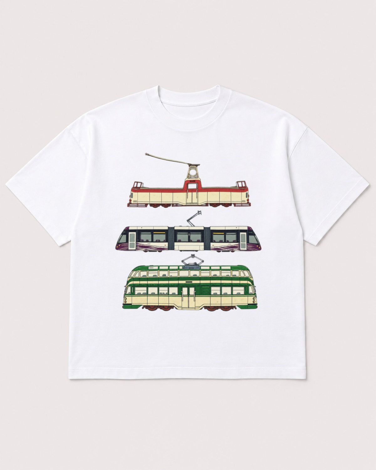 Mockup Boxy Heavyweight Tee White product