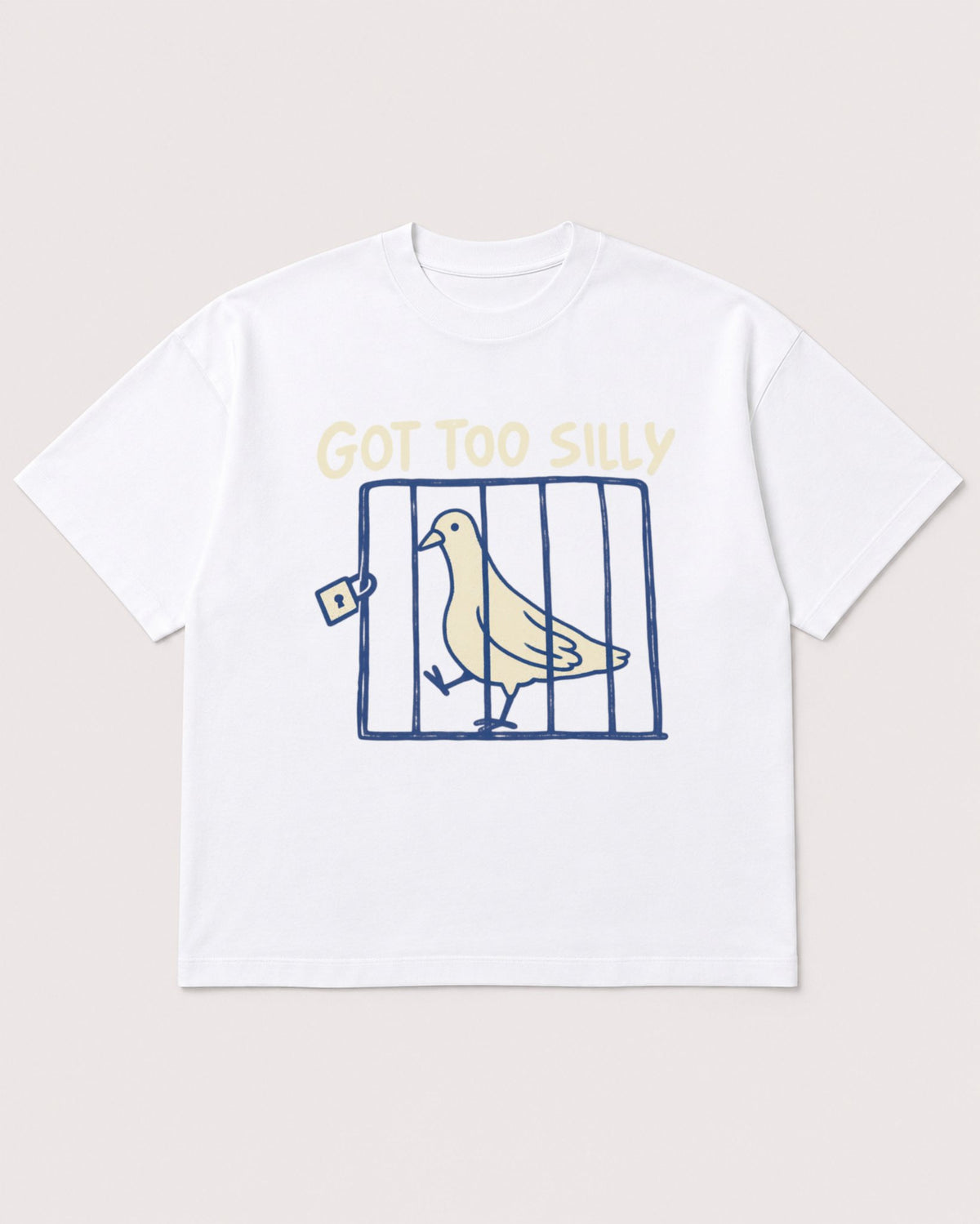 Mockup Boxy Heavyweight Tee White product