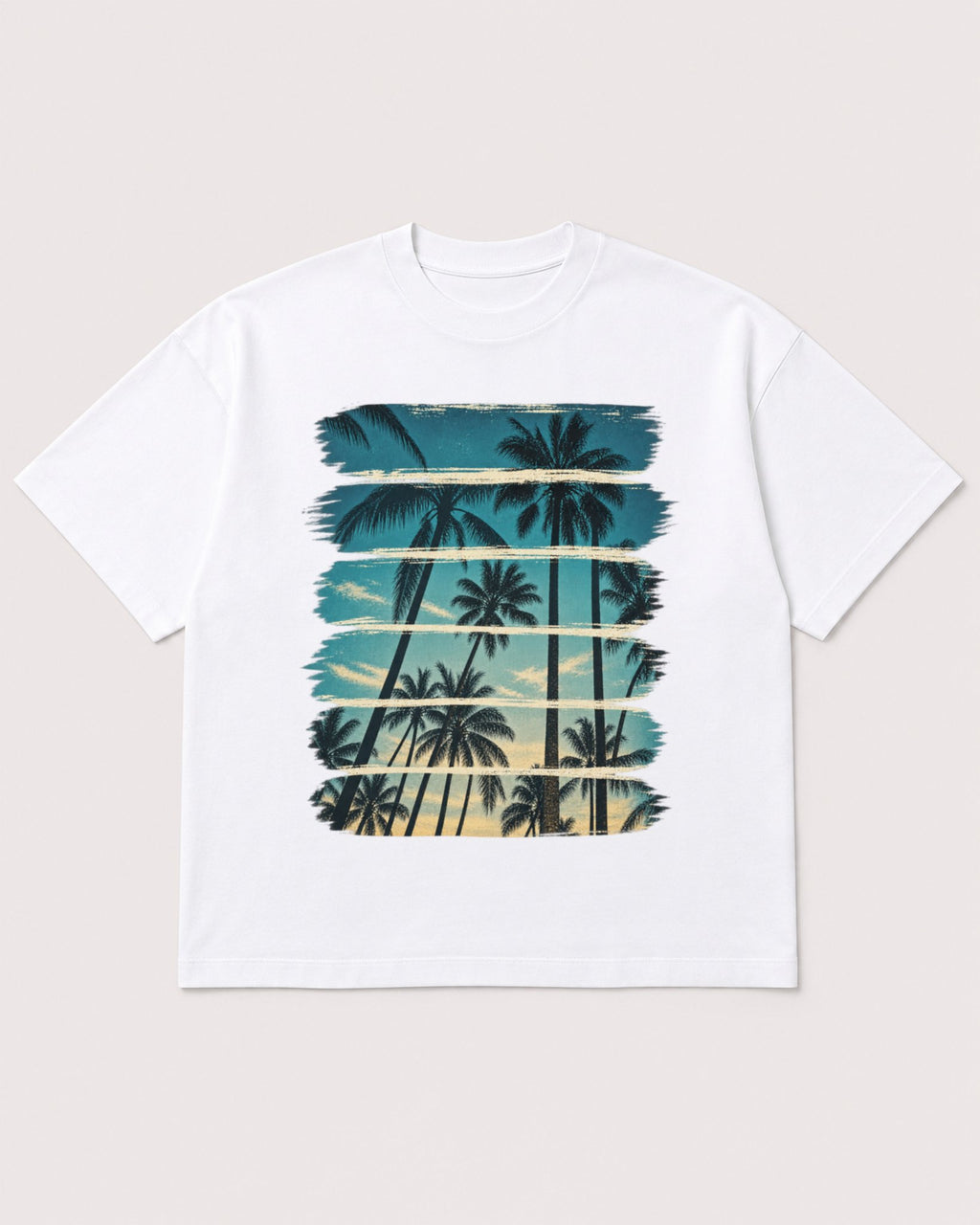Mockup Boxy Heavyweight Tee White product