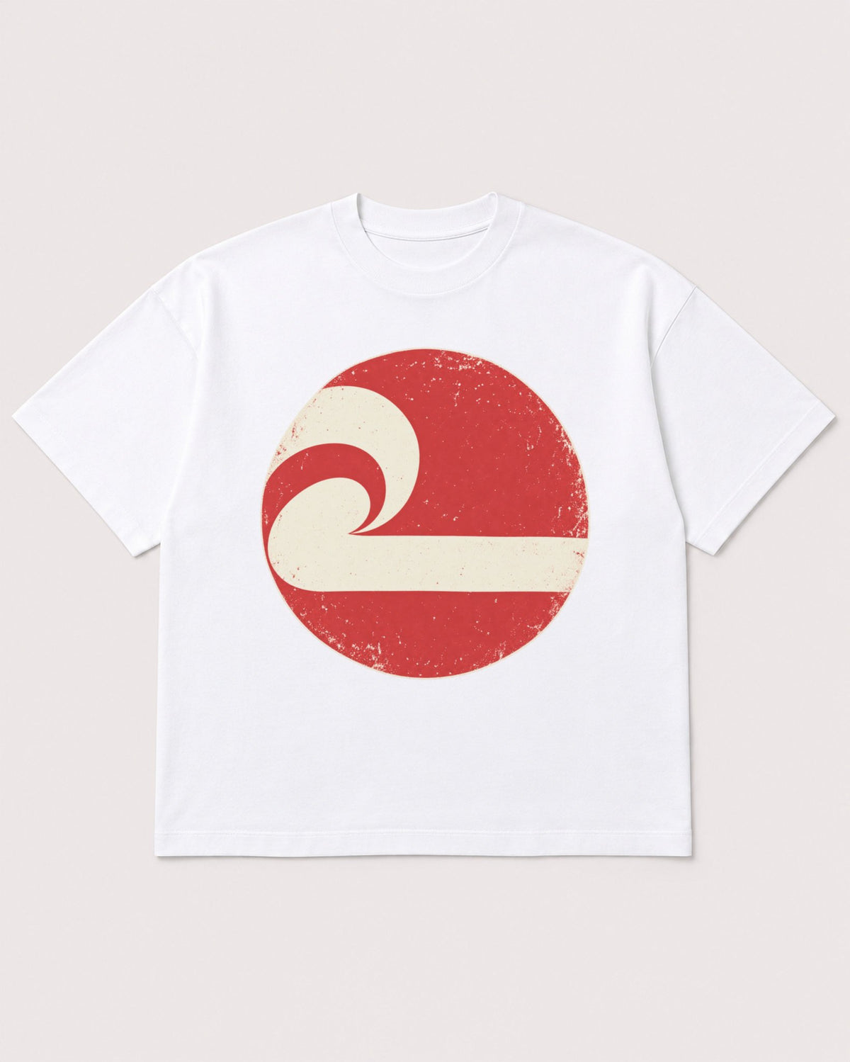 Mockup Boxy Heavyweight Tee White product