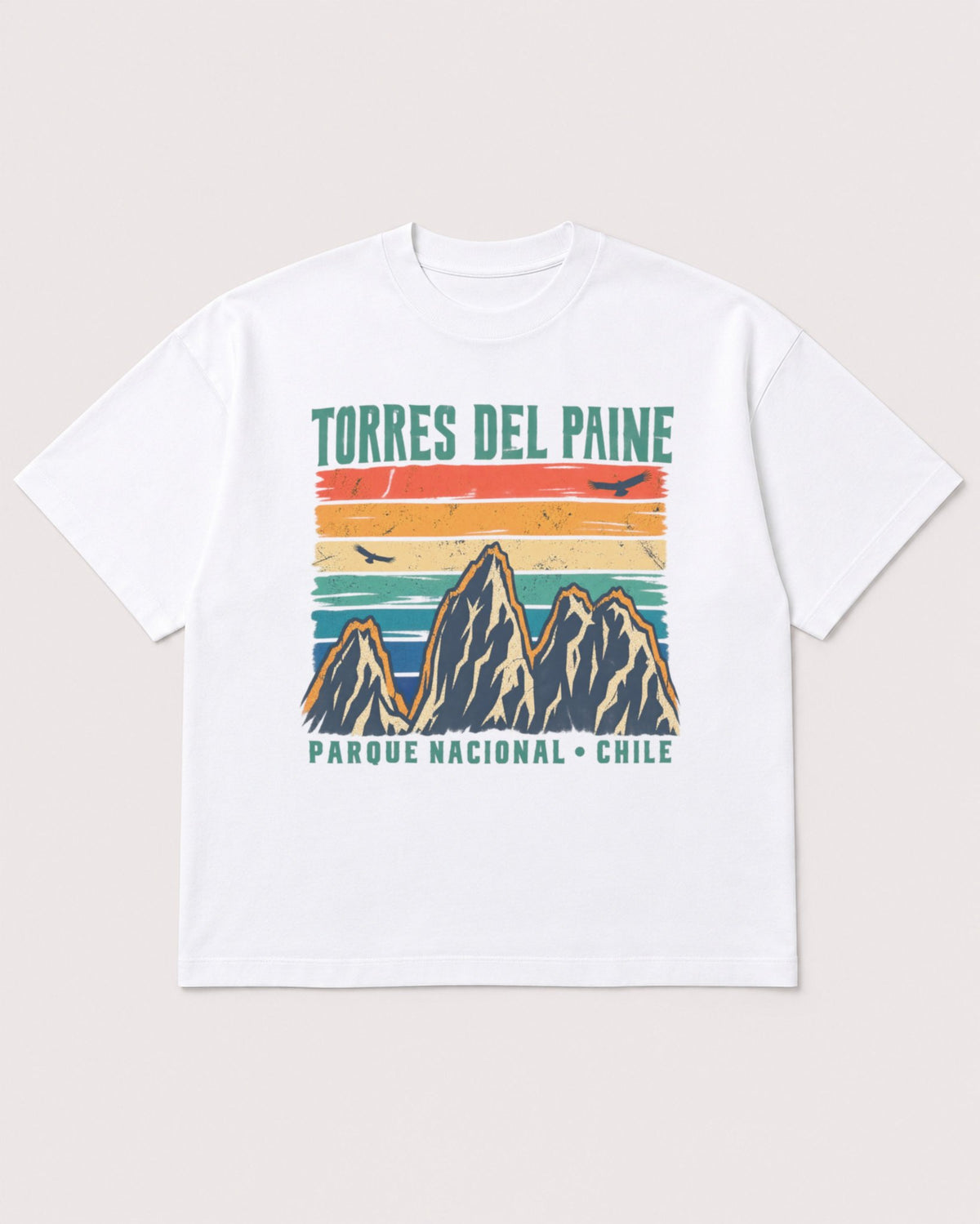 Mockup Boxy Heavyweight Tee White product
