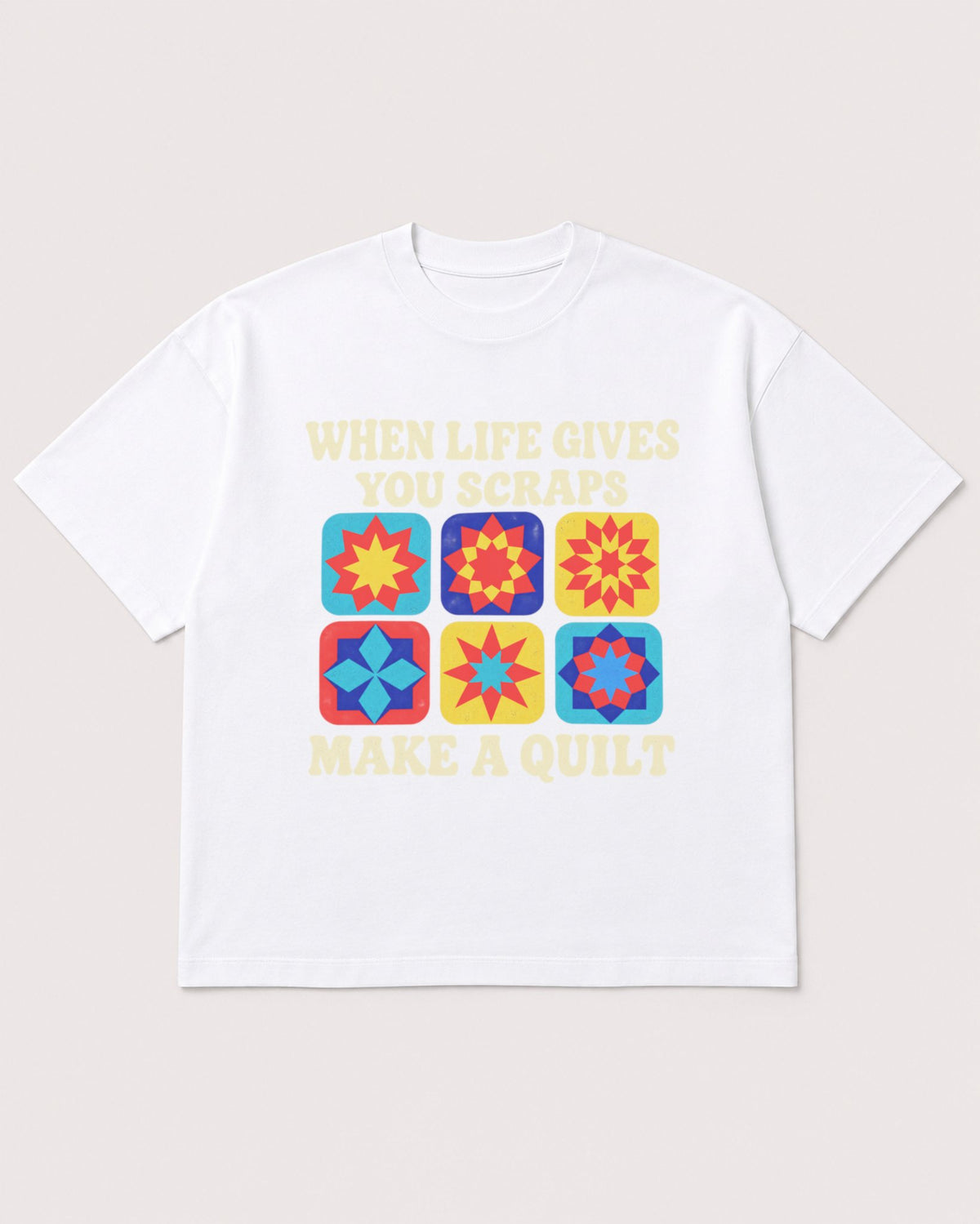 Mockup Boxy Heavyweight Tee White product