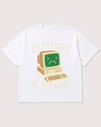 Mockup Boxy Heavyweight Tee White product