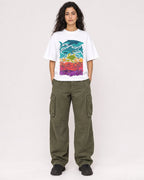 Mockup Boxy Heavyweight Tee White female full-body 07