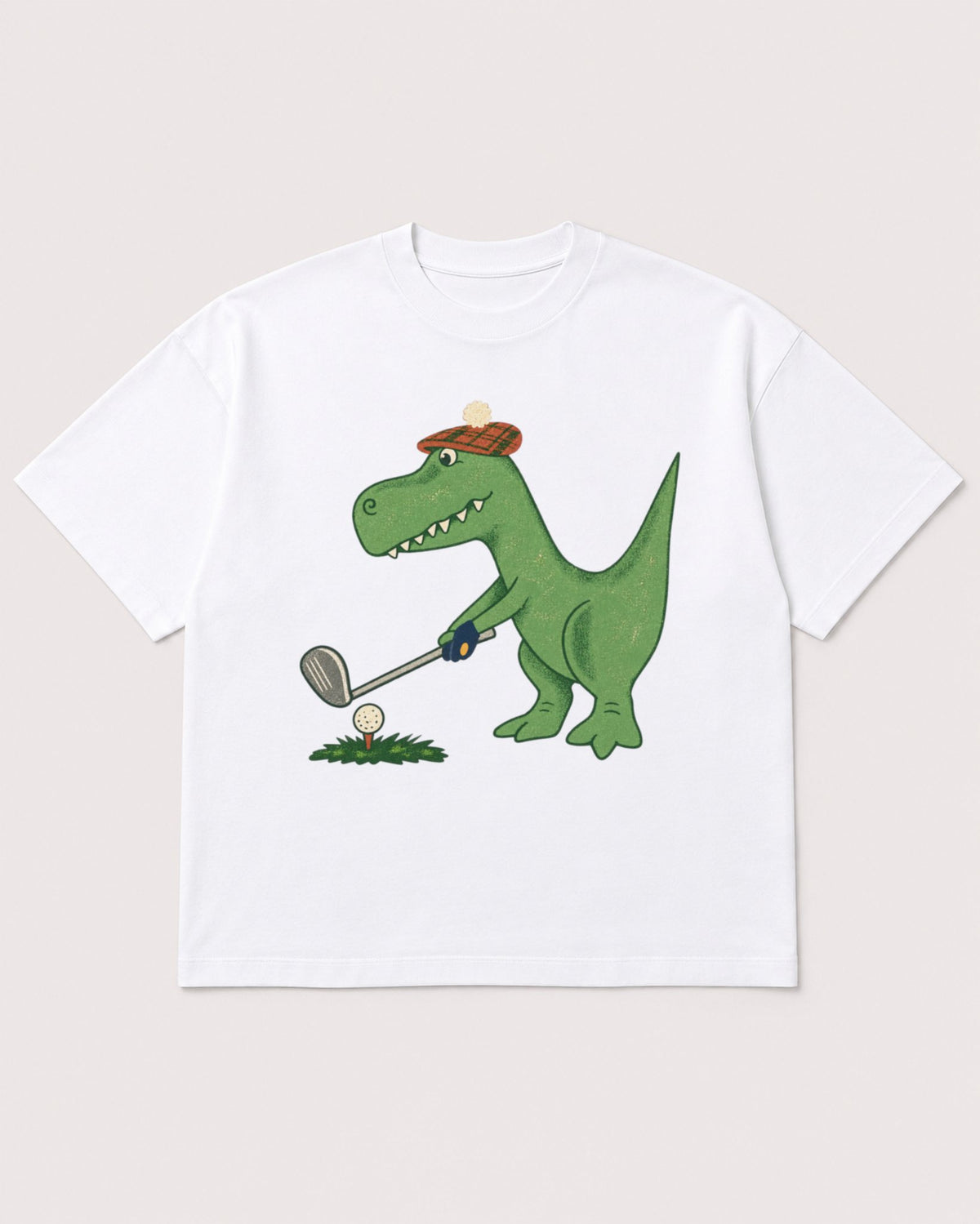 Mockup Boxy Heavyweight Tee White product